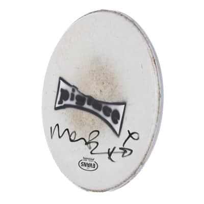 14" Pigface Drum Head Owned by Martin Atkins image 2
