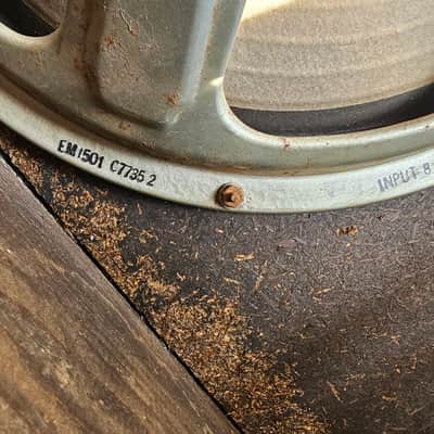 Vintage 1966 Fender 1x15 Extension Cabinet Vibroverb Pro image 11