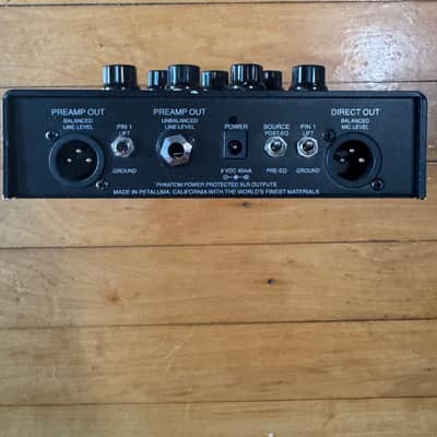Mesa Boogie Subway Bass DI/Preamp 2010s - Black image 2