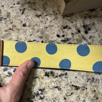 Bobby Lee Polka Dot Guitar Strap New Old Stock 60s NOS Ace image 9