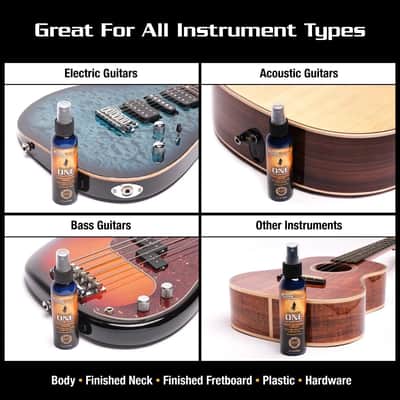 Music Nomad The Guitar ONE, All in 1 Gloss Cleaner, Polish & Wax, 120ml - MN103 image 4