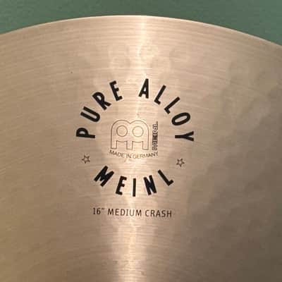 Meinl Pure Alloy 16" Medium Crash Cymbal 950 Grams image 4