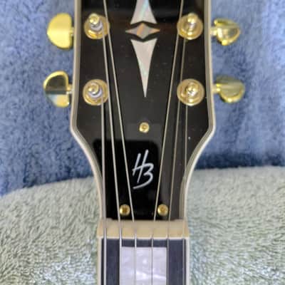 Harley Benton LP - Gloss White Double bound body. Neck and headstock binding. image 4