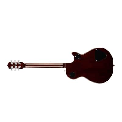 Gretsch G5230T Electromatic Jet FT Single Cut Electric Guitar with Bigsby Mahogany Body Maple Top and Chrome Hardware (Orange Stain) image 2