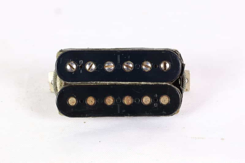 Vintage Gibson T-Top Patent Sticker Humbucker Electric Guitar Pickup 7.51k image 1