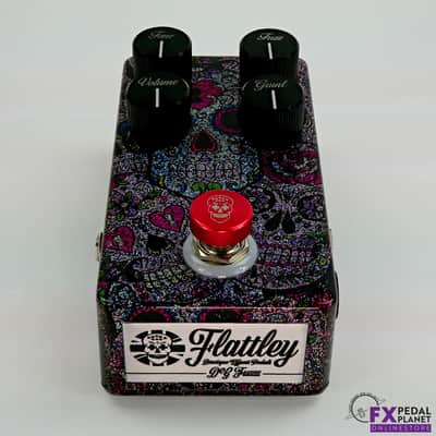 Flattley Guitar Pedals DG Fuzz 2023 - Sugar Skulls image 3