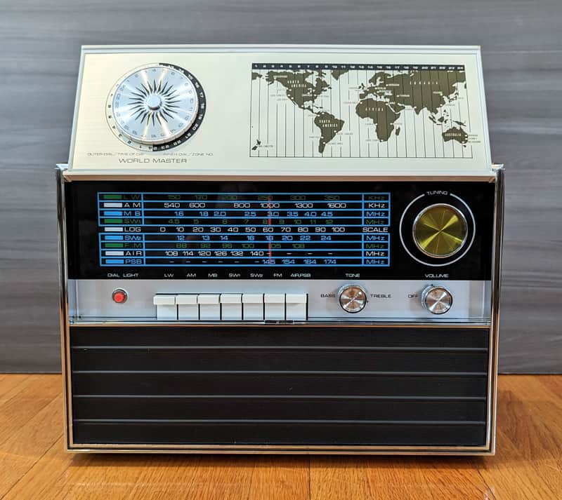 Deltex World Master/ 7 Band World Radio / AM/FM/SW/PSB/AIR/ Fully Serviced & Tested / Mint/ Free Shipping image 1