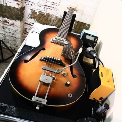 1966 Framus 5/51E Sunburst Hollowbody Archtop Electric Guitar image 23