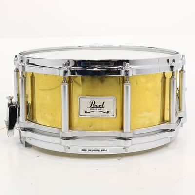 Pearl B-9114D / FB-1465 Free-Floating Brass 14x6.5" Snare Drum (2nd Gen) 1992 - 2004