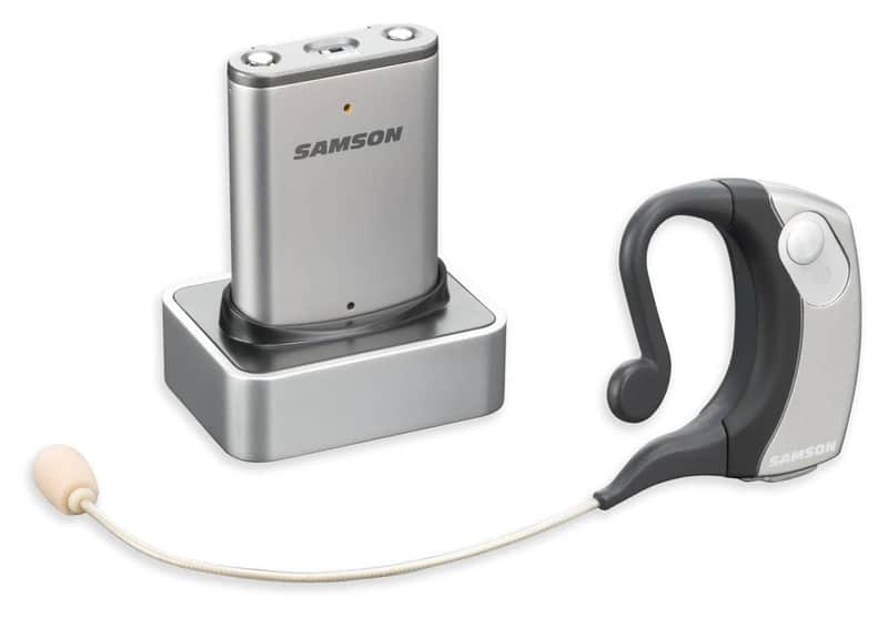 Samson AirLine Micro Earset Wireless Mic System - Channel N4 (644.750 MHz) image 1