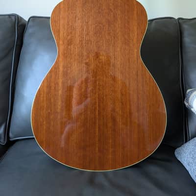 Yamaha FS720S Solid Spruce Top Folk Acoustic Guitar 2010s - Natural image 5
