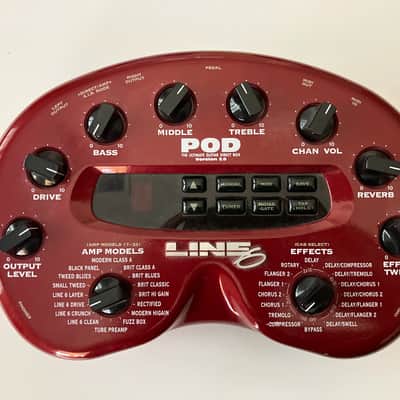 Line 6 POD 2.0 2000's - Red image 1