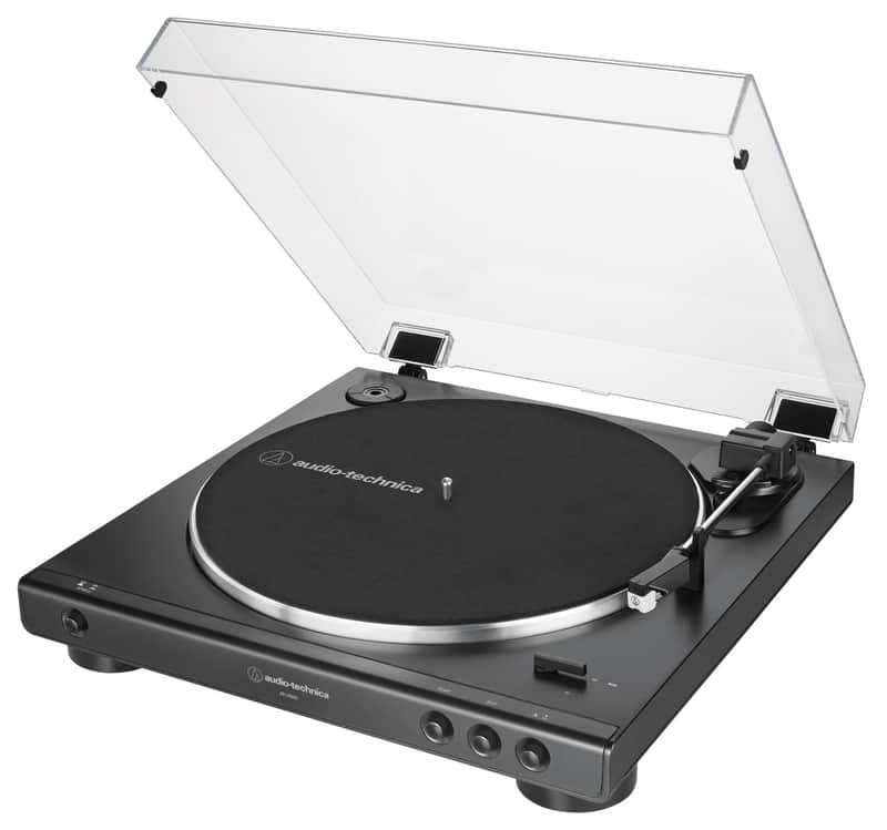 Audio-Technica #AT-LP60XGM - Fully Automatic Belt-Drive Turntable/Record Player, Gunmetal AT-LP60X-GM image 1