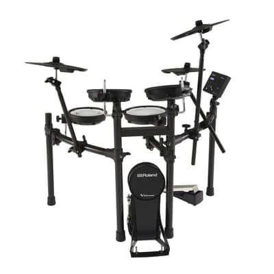 Roland TD-07KV V-Drum Kit with Mesh Pads - Black image 2