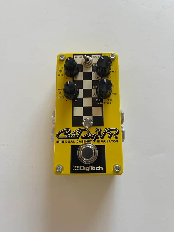Digitech CabDryVr Dual Cabinet Simulator Emulator Guitar Effect Pedal image 1