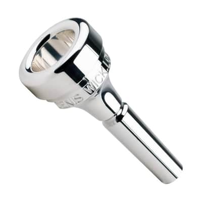Denis Wick Classic Tenor Horn Mouthpiece Silver-Plated, 5883-3 - V-Type Backbore to Enhance Your Performance with Clear Superior Sound and Precision - Ideal for Musicians - 18.50 x 6.07 x 5.2mm image 2