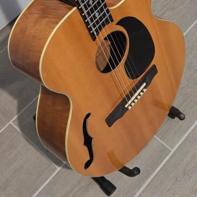 Levitch Guitar Works Figured Mrytle and Spruce Handmade Acoustic Guitar 1995 - Lacquer image 4