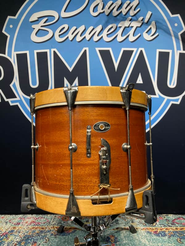 Slingerland - 10x14" No. 574 Legion Heir Model, 3-Ply Mahogany, Marching Snare Drum (Chicago-era) 1969–1972 image 1