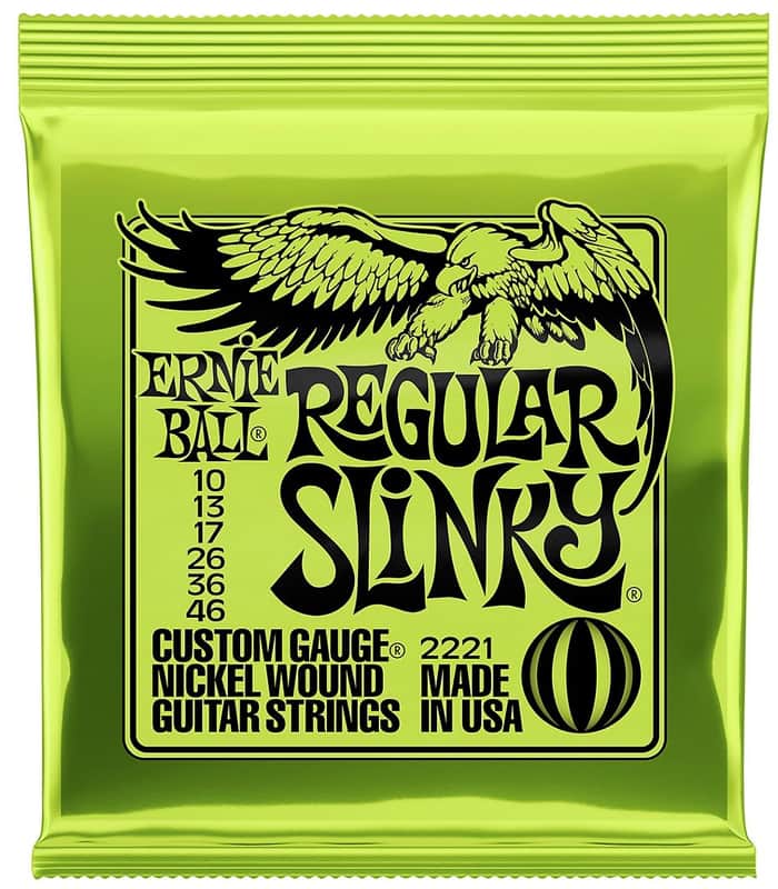 Ernie Ball 2221 Regular Slinky Electric Guitar Strings .010-.046 image 1
