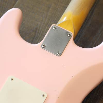MINT! 2023 Nash S-63 Electric Guitar Shell Pink Relic + Fender Case image 15