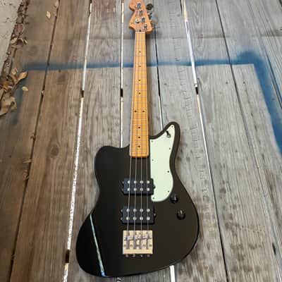 Fender Pawn Shop Series Reverse Jaguar Bass 2013 - Black limited edition electric bass guitar image 2