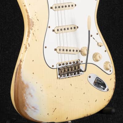 Fender Custom Shop '69 Stratocaster Heavy Relic - Vintage White image 9