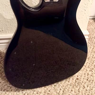 Peavey Foundation 4 String Fretless Bass 1985 Black image 3