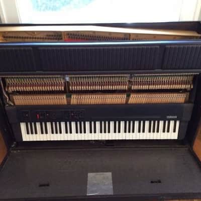 Yamaha Cp-60 upright electric grand piano 1986 Black MIJ image 13