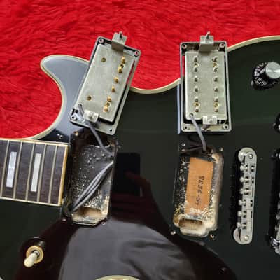 1994 Burny LC-75 JS John Sykes Les Paul Custom - Original VH-1 Humbuckers - Made In Japan MIJ image 20