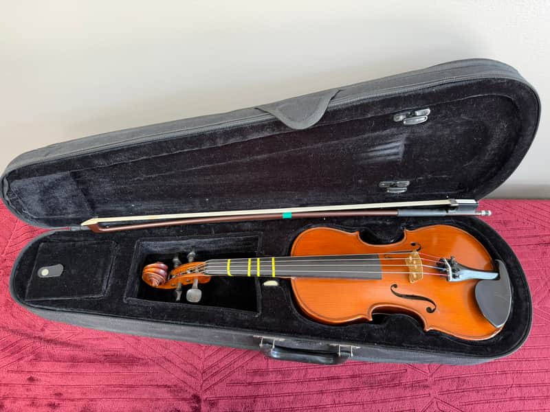 Mathias Thoma Model 60 Handcrafted European 12" Viola Outfit with Case & Bow 9111517 image 1