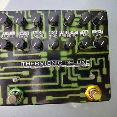 PigStompPedals "Dual DirtyShirley clone" PedalPCB -Thermionic Deluxe- Color shift circuitry finish image 7