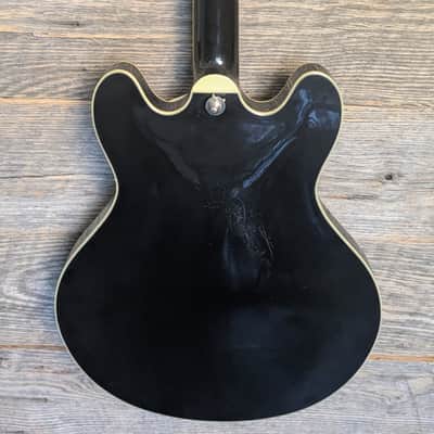 Used Eastman T486 Semi-Hollowbody Guitar - Black w/Upgrades & Case image 6