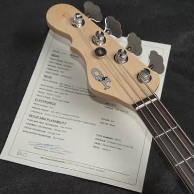 New G&L Kiloton Bass Jet Black on American Basswood Left Handed ~ Authorized G&L Premier Dealer image 8