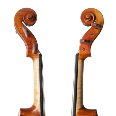 HandMade Violin Outfit 4/4-European Flamed wood, Antique varnish, Sweet Sound image 5