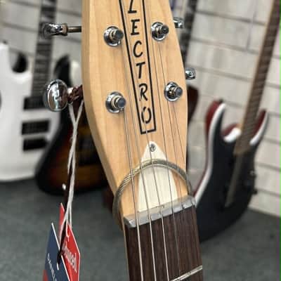 Danelectro Stock '59 DC 2018 - Vintage Cream image 5