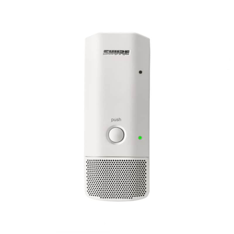Shure MXW6W Wireless Boundary Transmitter (Cardioid, White) image 1