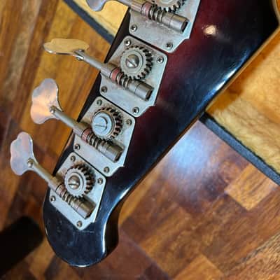 1966 Gibson Thunderbird Bass Non Reverse Mahogany 4String image 11