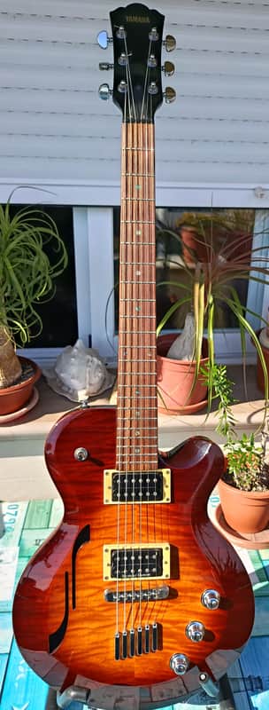 Yamaha AES620HB - Flamed Sunburst image 1