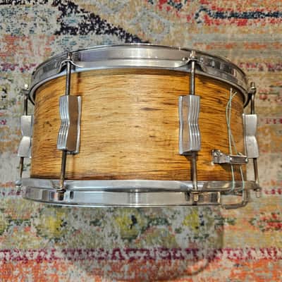 WFL 14x6.5" 3-ply Snare Drum - Nickel Hardware - 1950s image 8