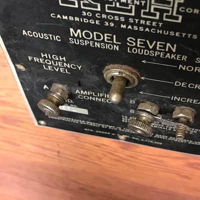 KLH Model 7 Seven Acoustic Suspension Loudspeaker System (Pair) image 12