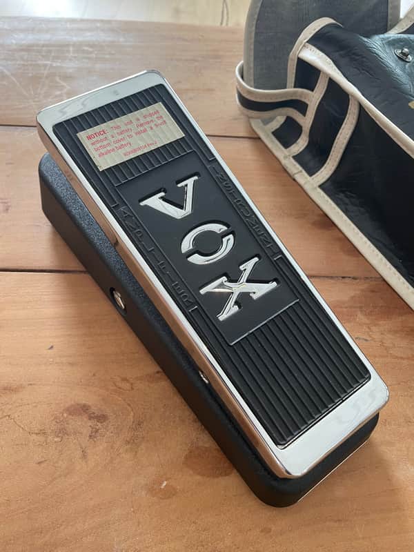 Vox V847 Wah 1997 Black / Chrome image 1