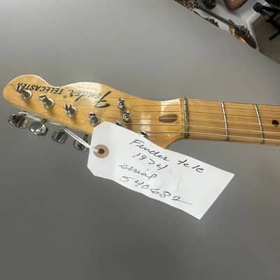 Fender 1974 Telecaster Blonde Guitar image 6
