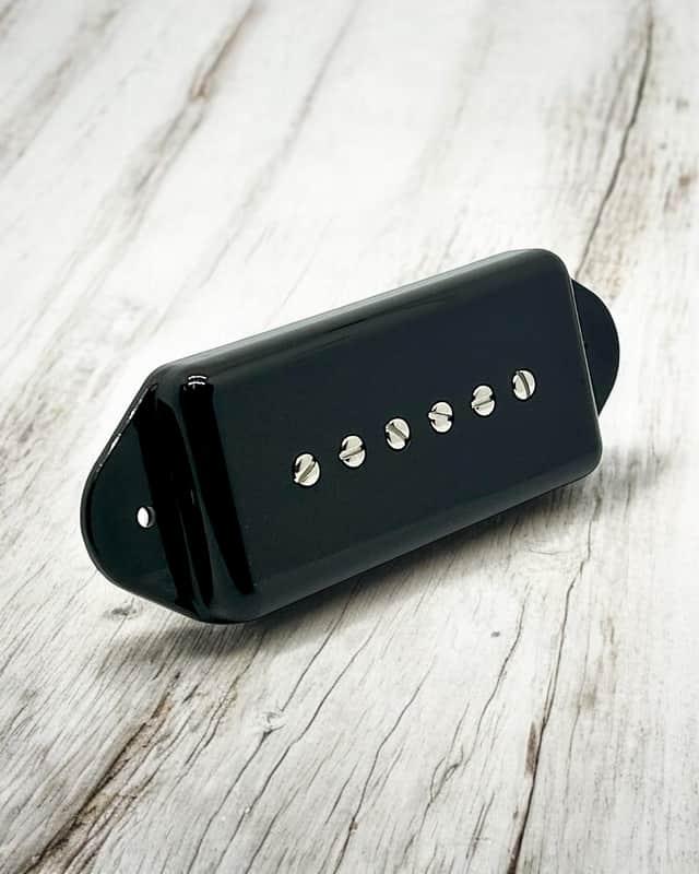 Brickhouse Toneworks 1957 Les Paul Junior Dogear P-90 Pickup - Black image 1
