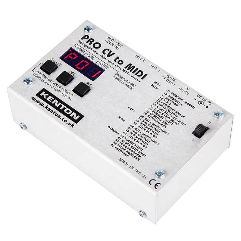 2010-present Kenton Kenton Pro CV to MIDI – CV to MIDI convert…