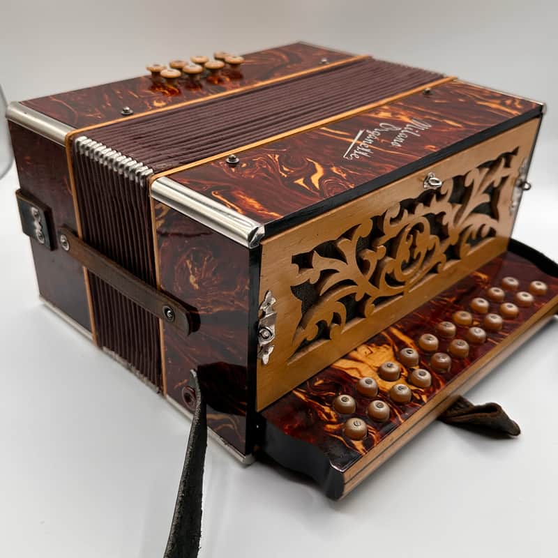 Milano Organetto 1940's-1950's - Burl Bakelite image 1