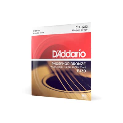 DAddario EJ39 Phosphor Bronze 12-String image 2