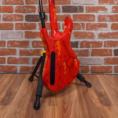 Jackson USA Signature Chris Broderick Soloist HT6 Devil & Flames Graphic by Mike Learn 2015 w/OHSC image 6