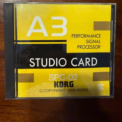 Korg SPC-02 Studio Card A3 image 1