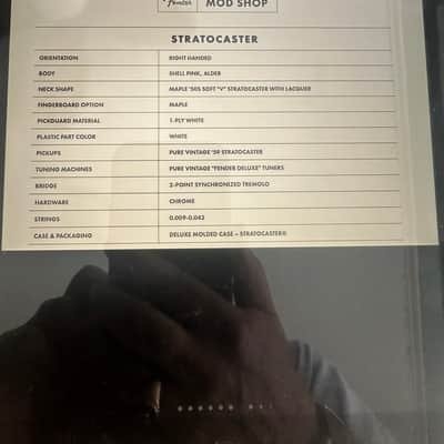 Fender Stratocaster 2018 - Shell Pink image 12