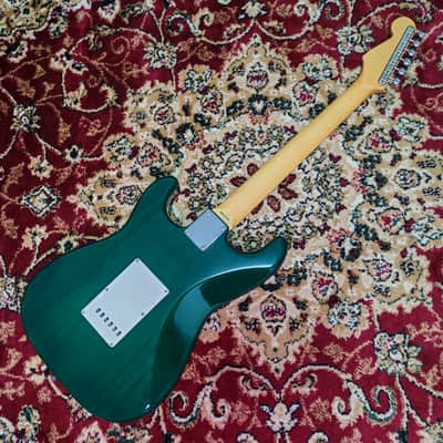 *RARE* 2013 Fender Stratocaster '62 Reissue ST62QT-YLM Yellow Lime Burst, High Grade Quilt Maple Top, Non-Catalog w/ Hangtags, MIJ Fujigen image 19